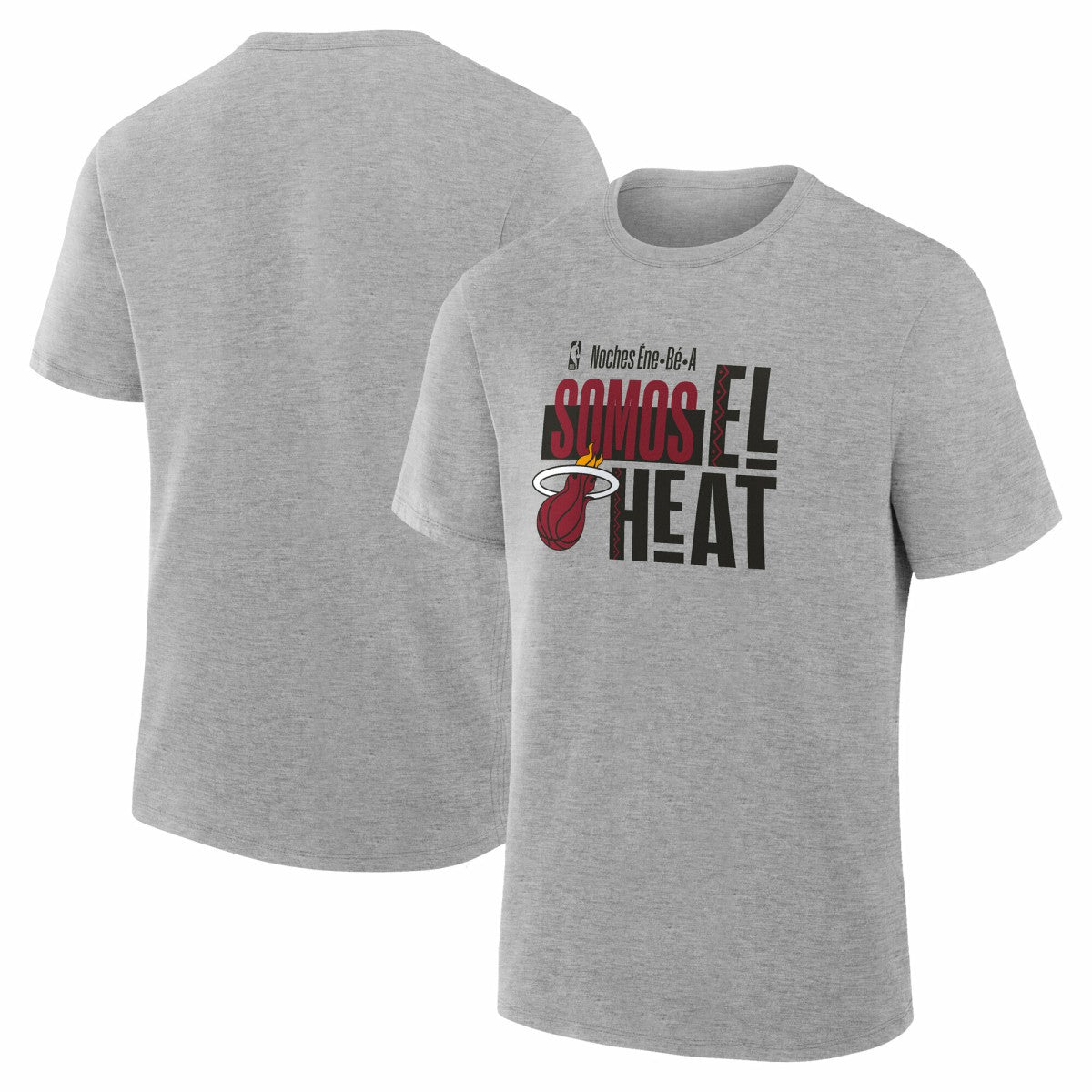 Miami Heat Noches Training T-Shirt Gray