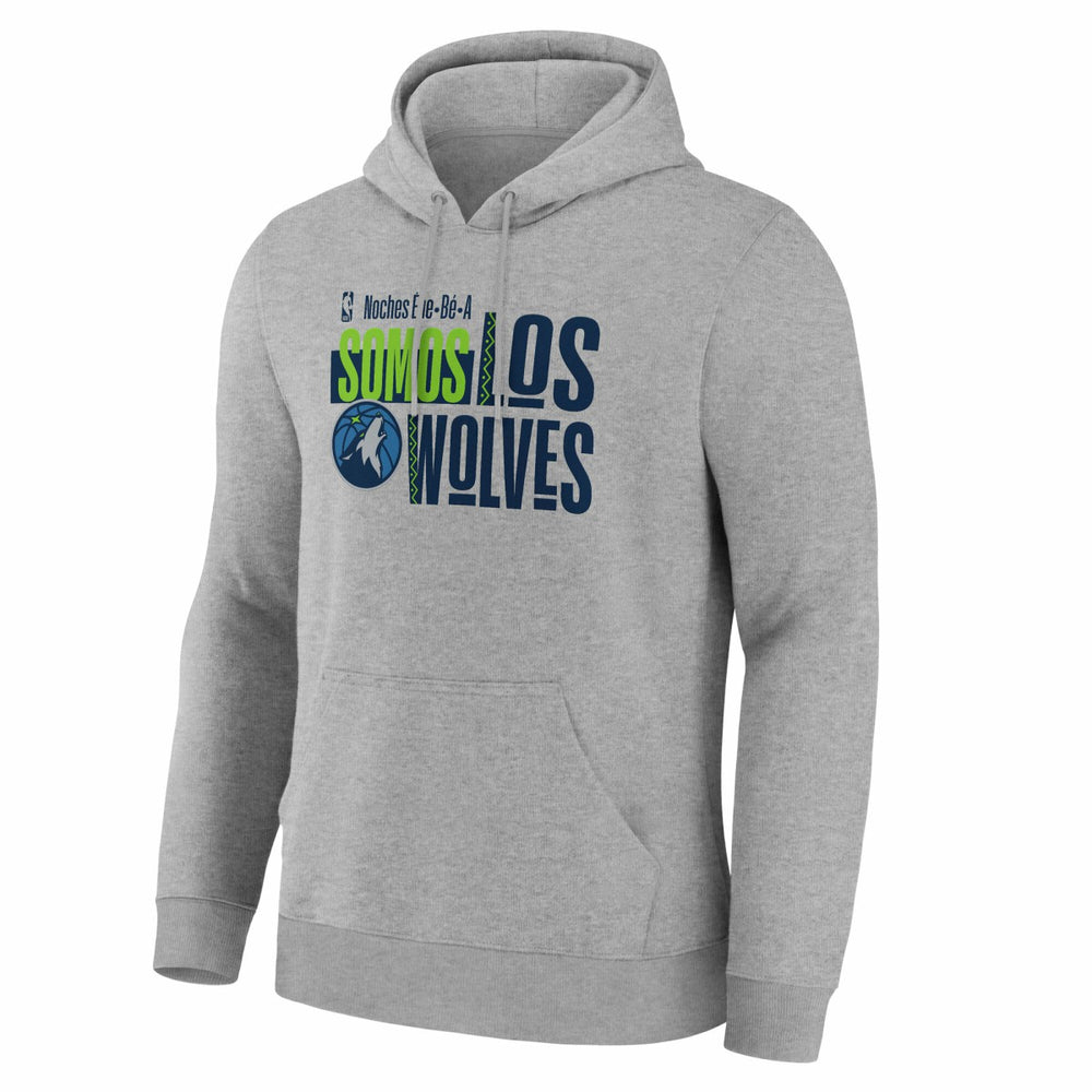 Minnesota Timberwolves Noches Training Hoodie Gray