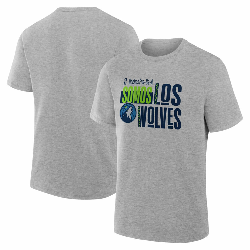 Minnesota Timberwolves Noches Training T-Shirt Gray