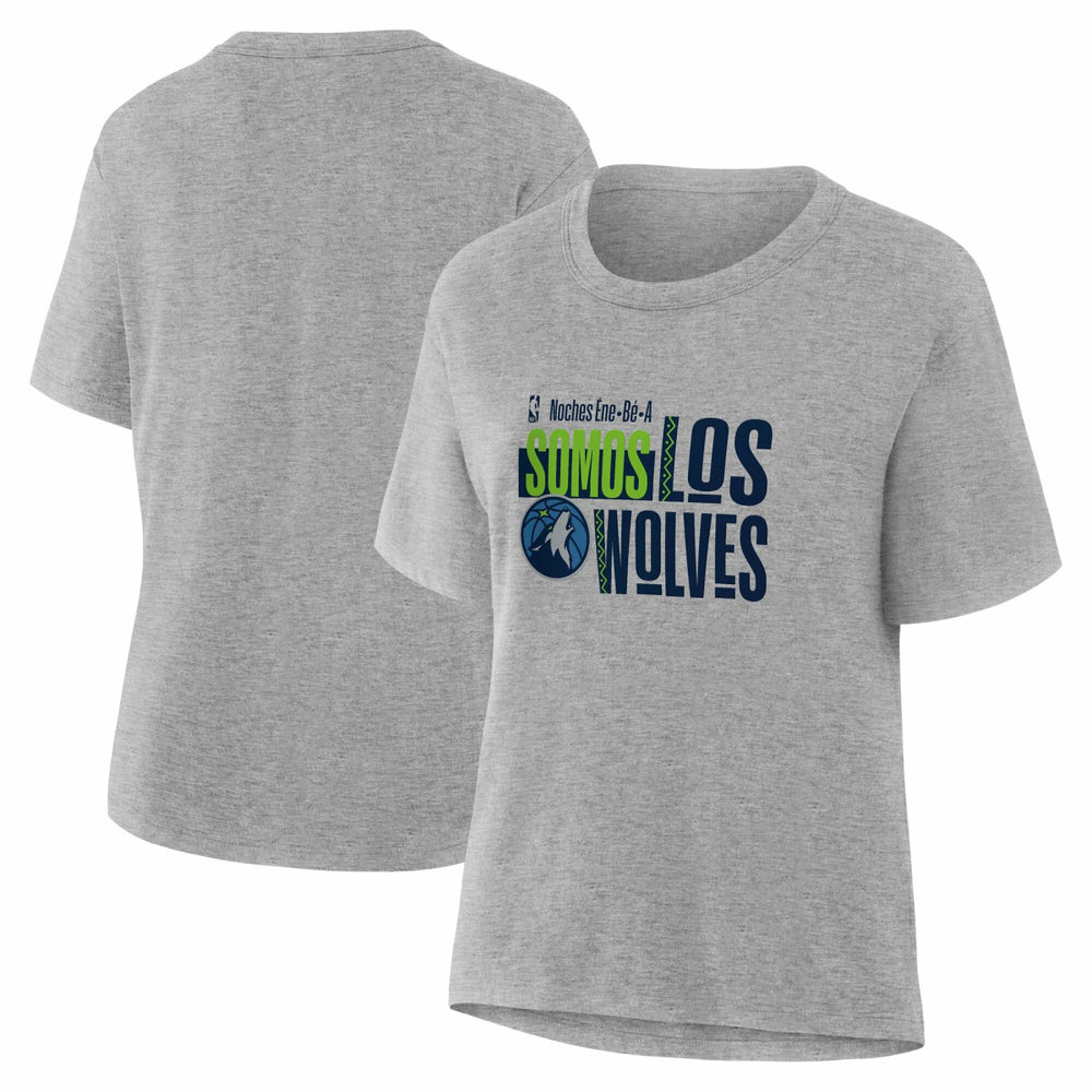 Minnesota Timberwolves Women's Noches Training T-Shirt Gray