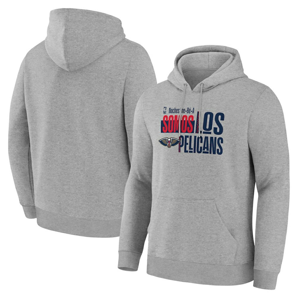 New Orleans Pelicans Noches Training Hoodie Gray