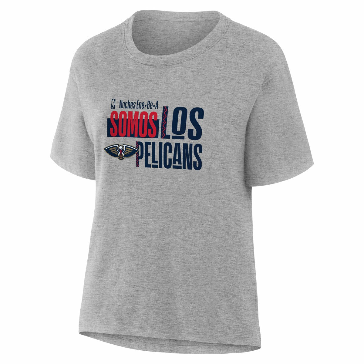 New Orleans Pelicans Women's Noches Training T-Shirt Gray