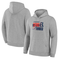 Oklahoma City Thunder Noches Training Hoodie Gray