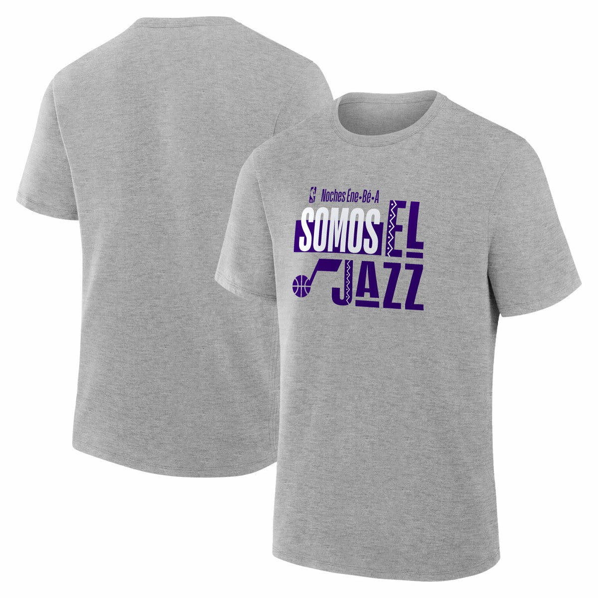 Utah Jazz Noches Training T-Shirt Gray