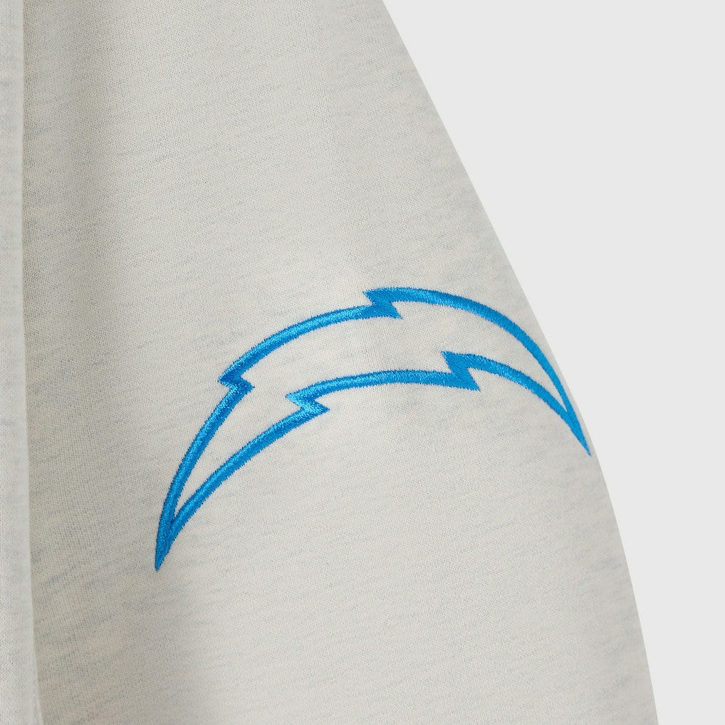 Los Angeles Chargers OVO x NFL Unisex Fleece Sweatshirt Heather Gray