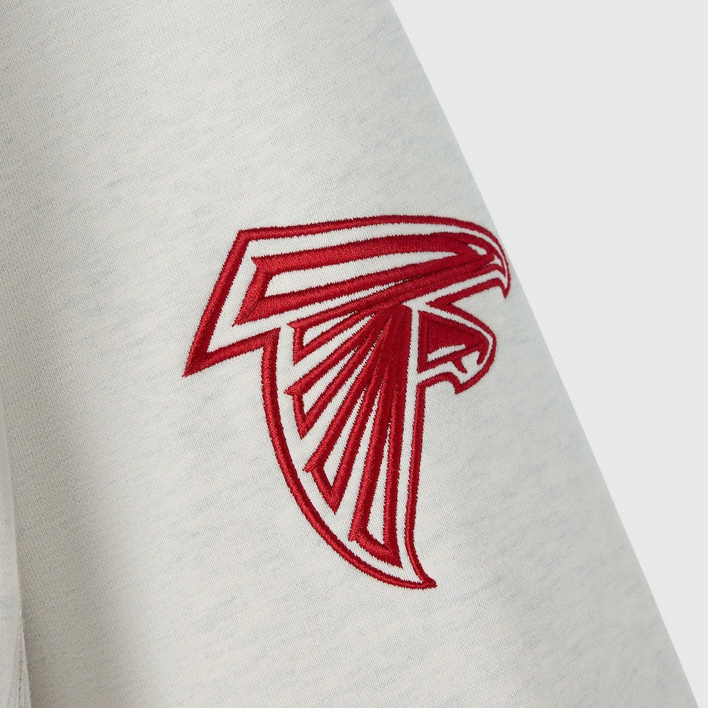 Atlanta Falcons OVO x NFL Unisex Fleece Sweatshirt Heather Gray