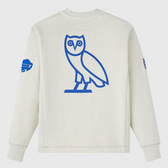 Buffalo Bills OVO x NFL Unisex Fleece Sweatshirt Heather Gray