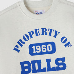 Buffalo Bills OVO x NFL Unisex Fleece Sweatshirt Heather Gray