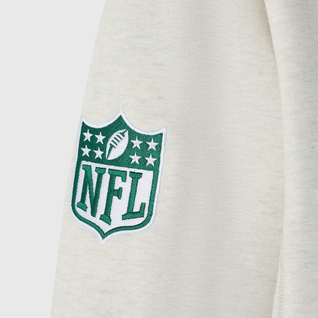 New York Jets OVO x NFL Unisex Fleece Sweatshirt Heather Gray