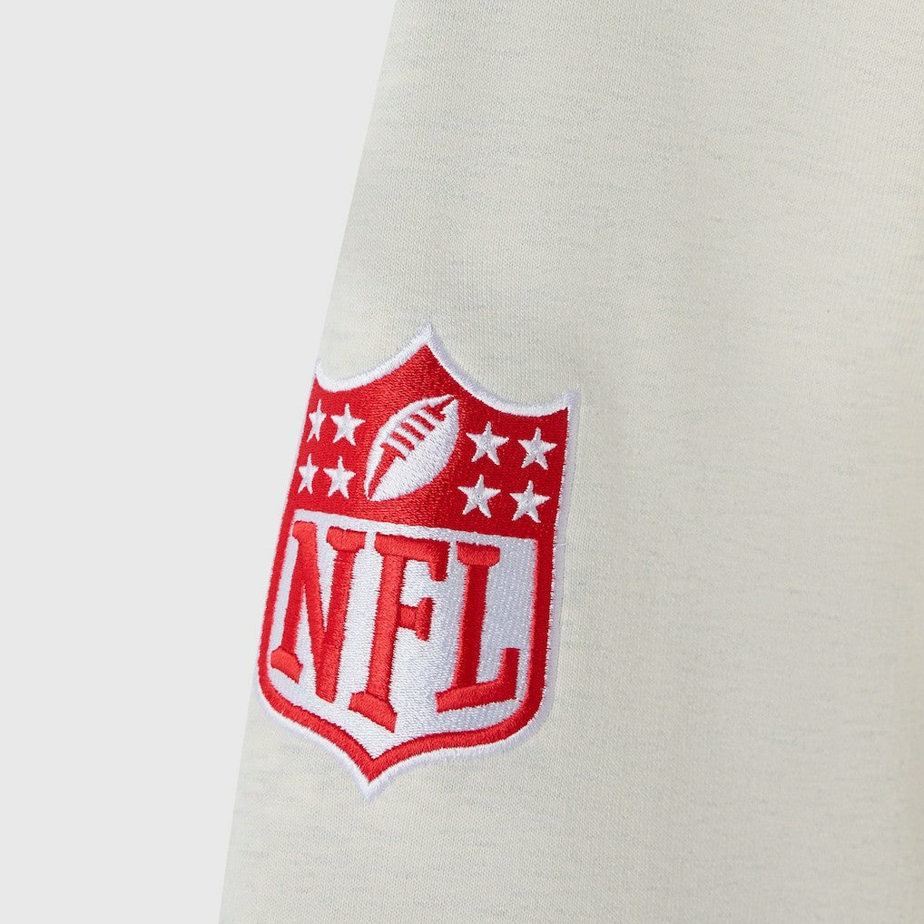 Kansas City Chiefs OVO x NFL Unisex Fleece Sweatshirt Heather Gray