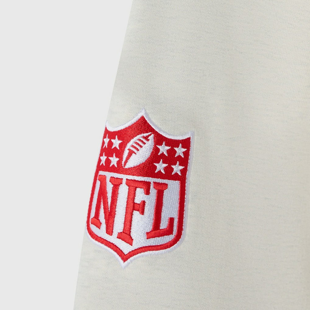 Kansas City Chiefs OVO x NFL Unisex Fleece Sweatshirt Heather Gray