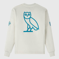 Jacksonville Jaguars OVO x NFL Unisex Fleece Sweatshirt Heather Gray