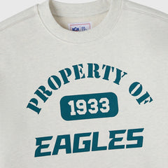 Philadelphia Eagles OVO x NFL Unisex Fleece Sweatshirt Heather Gray