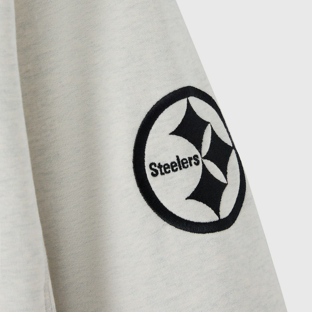 Pittsburgh Steelers OVO x NFL Unisex Fleece Sweatshirt Heather Gray