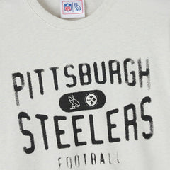 Pittsburgh Steelers OVO x NFL Unisex T-Shirt Heather Gray