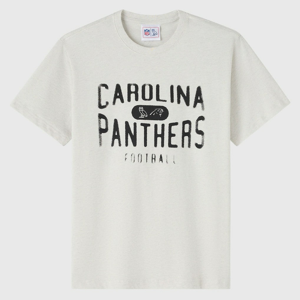 Carolina Panthers OVO x NFL Unisex T-Shirt Heather Gray