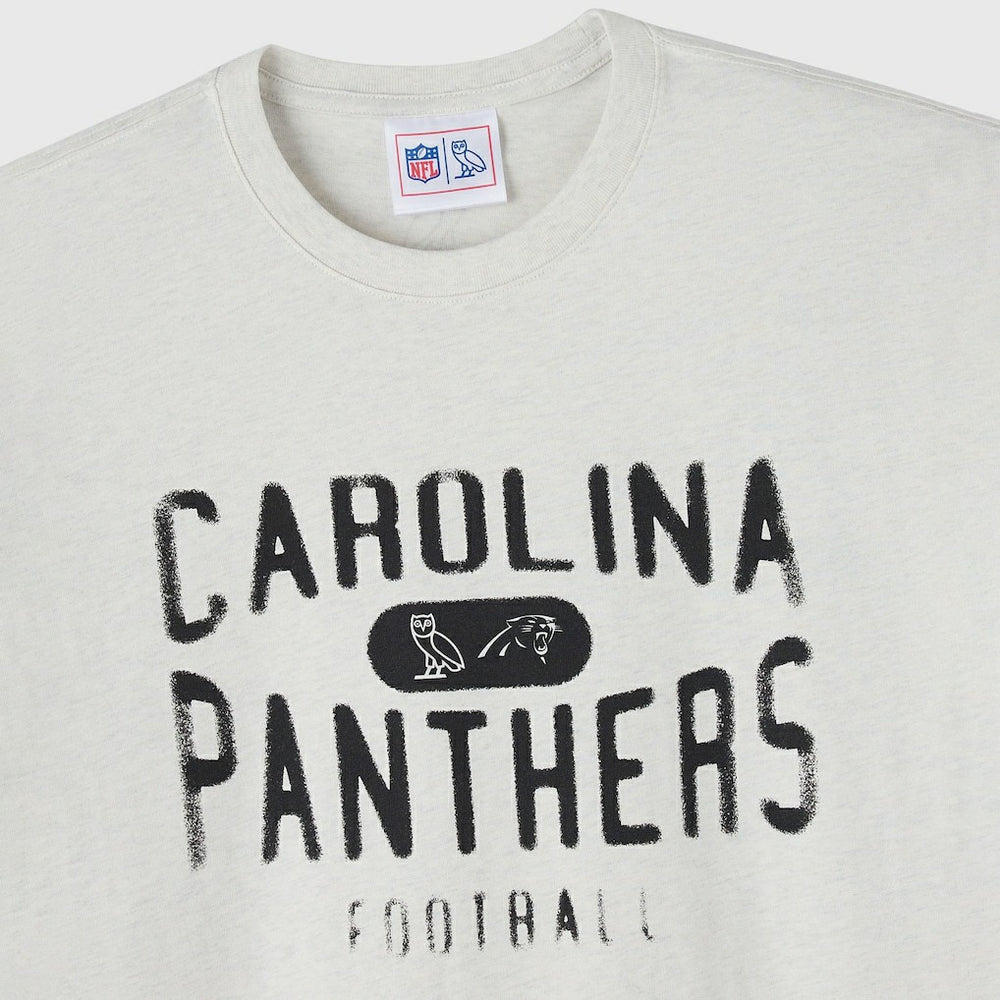 Carolina Panthers OVO x NFL Unisex T-Shirt Heather Gray