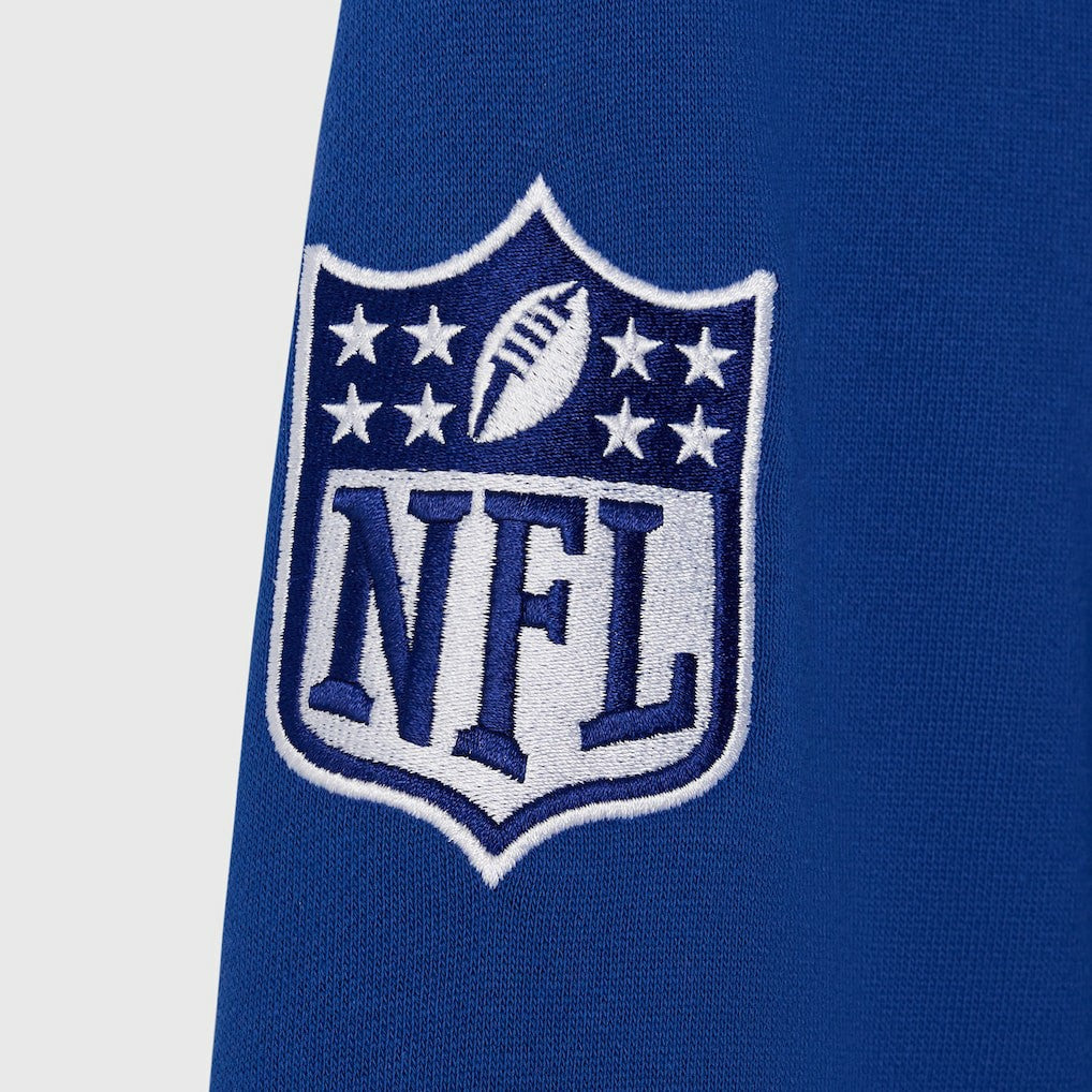 New York Giants OVO x NFL Unisex Full-Zip Waffle-Lined Hoodie Royal