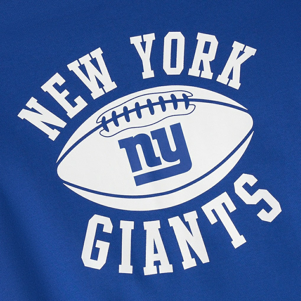 New York Giants OVO x NFL Unisex Full-Zip Waffle-Lined Hoodie Royal