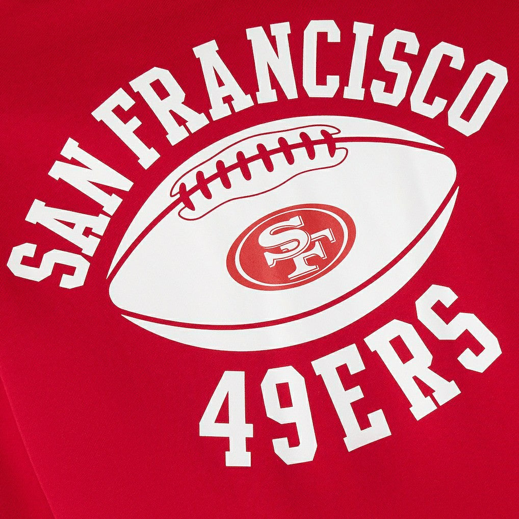 San Francisco 49ers OVO x NFL Unisex Full-Zip Waffle-Lined Hoodie Scarlet