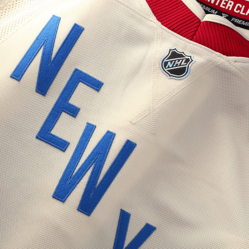 NHL New York Rangers Fanatics 2026 NHL Winter Classic Premium Jersey - Beige