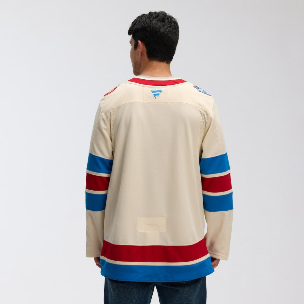 NHL New York Rangers Fanatics 2026 NHL Winter Classic Authentic Pro Jersey - Beige