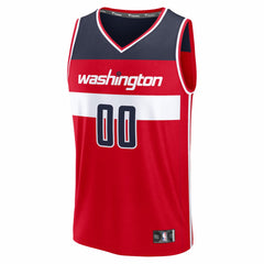 Washington Wizards Fastbreak Custom Jersey Red Icon Edition