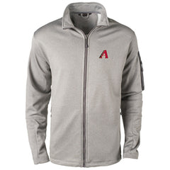 Arizona Diamondbacks Dunbrooke Pacific Full-Zip Fleece Jacket - Heather Gray Jackets
