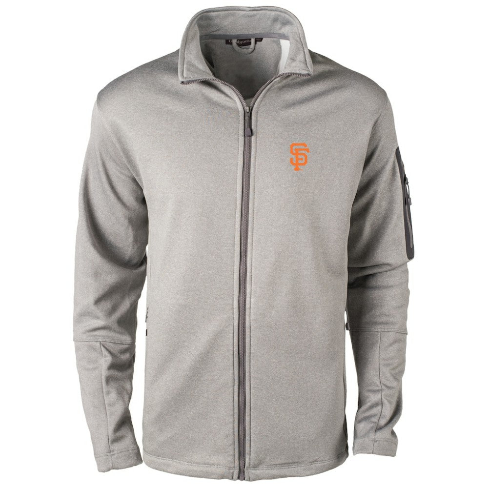 San Francisco Giants Dunbrooke Pacific Full-Zip Fleece Jacket - Heather Gray Jackets