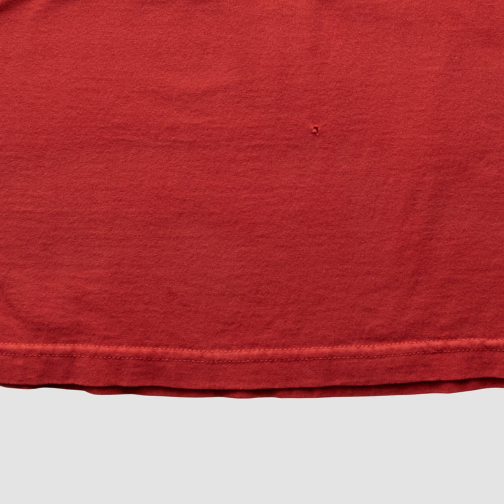 New York Giants NFL 2000s Long Sleeve T-shirt Red Vintage