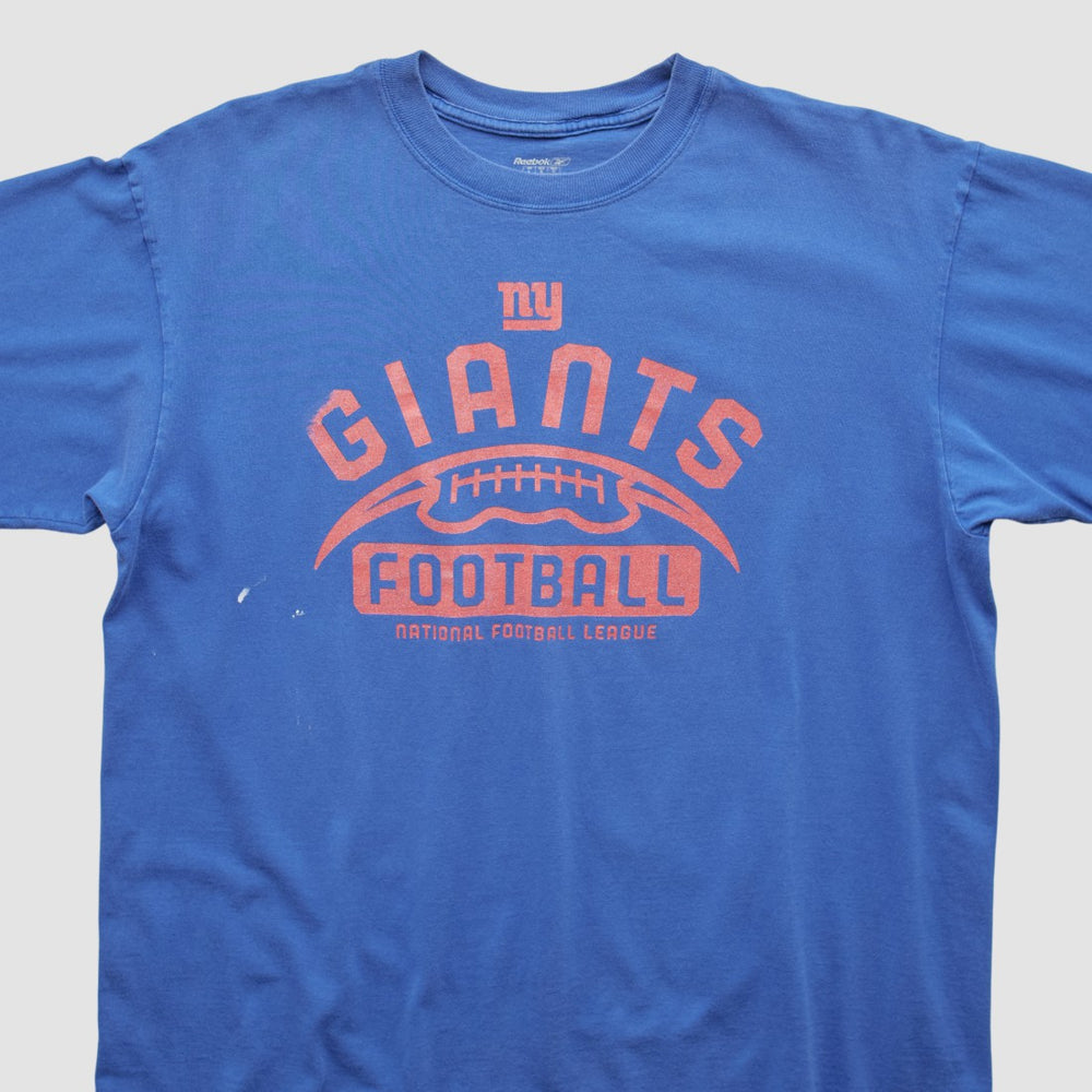 New York Giants Reebok 2000s T-shirt Blue Vintage