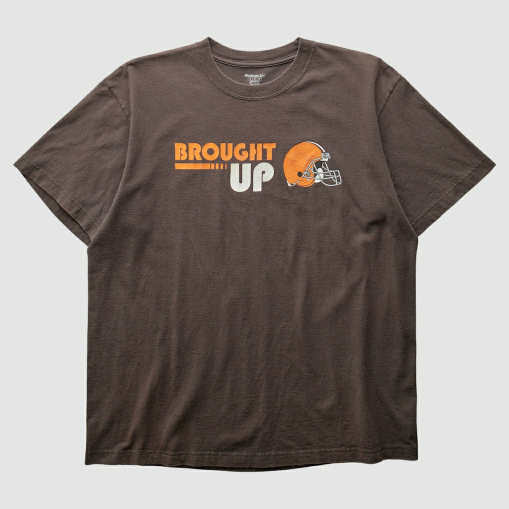 Cleveland Browns Reebok 2000s T-shirt Brown Vintage