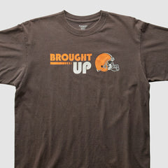 Cleveland Browns Reebok 2000s T-shirt Brown Vintage