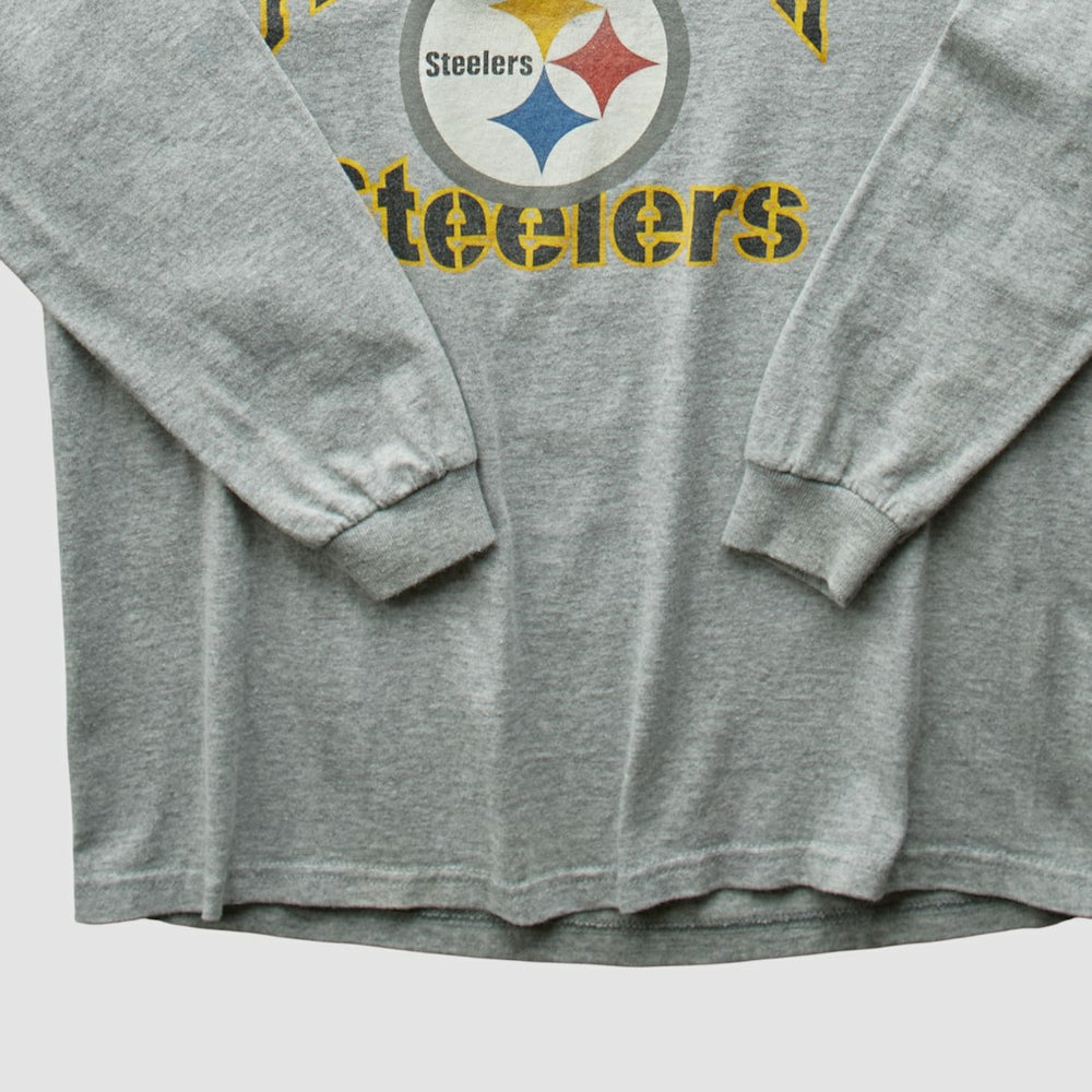 Pittsburgh Steelers NFL 2000s T-shirt Heather Gray Vintage