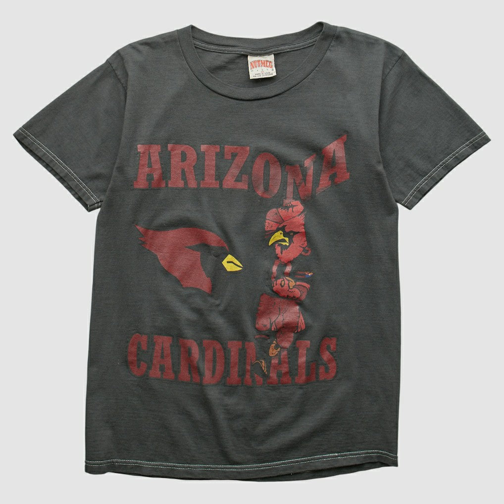 Arizona Cardinals Nutmeg Mills 90s T-shirt Charcoal Vintage