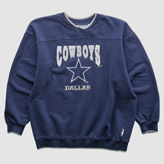 Dallas Cowboys 2000s Pullover Sweatshirt Navy Vintage