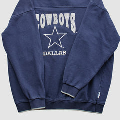 Dallas Cowboys 2000s Pullover Sweatshirt Navy Vintage