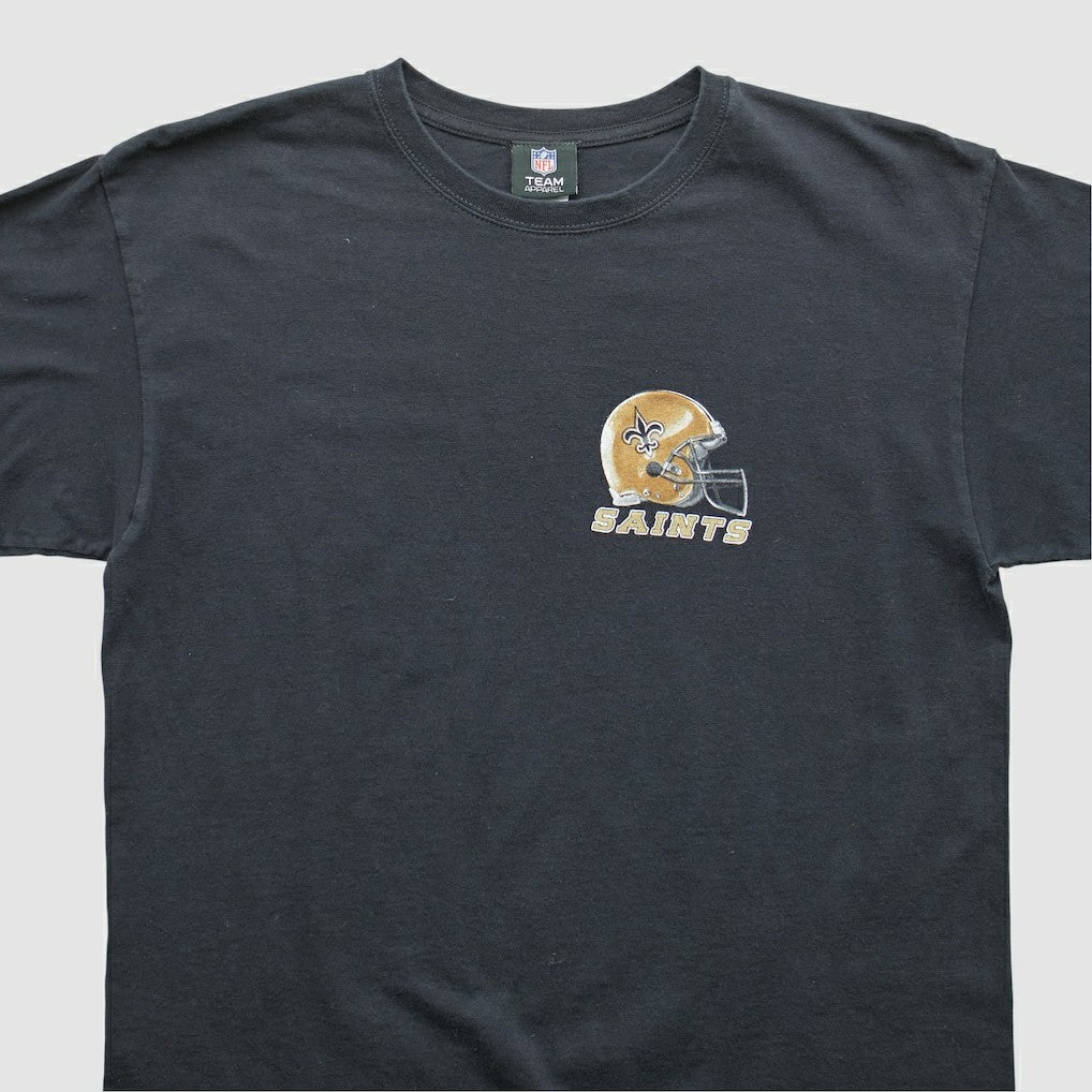 New Orleans Saints NFL 2010s T-shirt Black Vintage