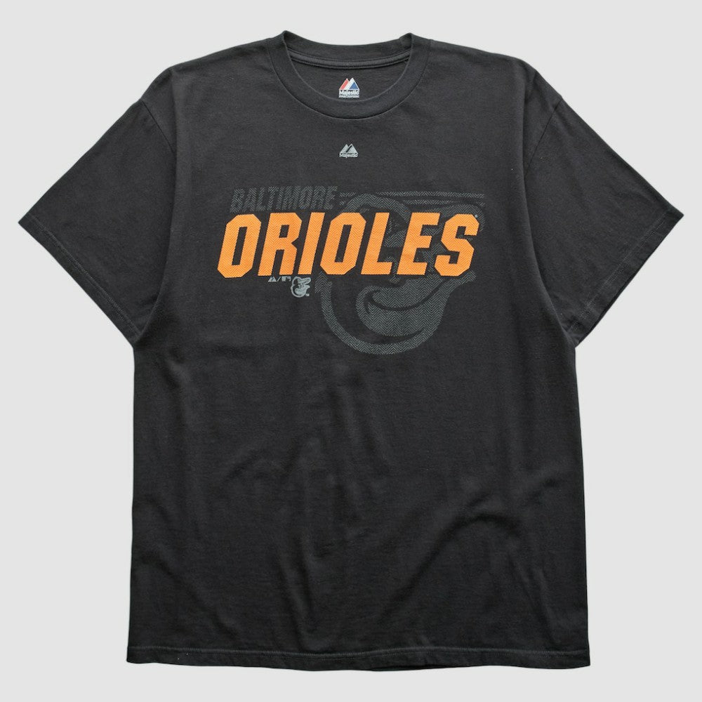 Baltimore Orioles Majestic 2000s T-shirt - Black - M by Fanatics Real Vintage T-shirts