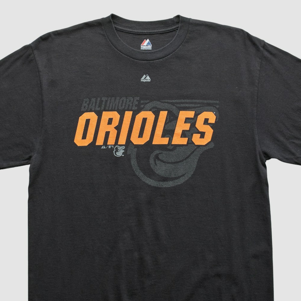 Baltimore Orioles Majestic 2000s T-shirt - Black - M by Fanatics Real Vintage T-shirts