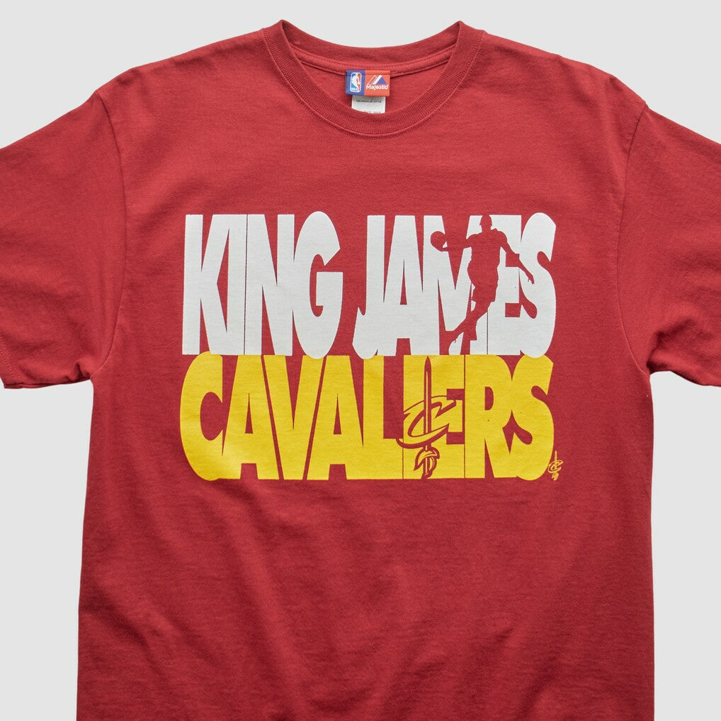 Cleveland Cavaliers Majestic 2000s T-shirt Maroon Vintage