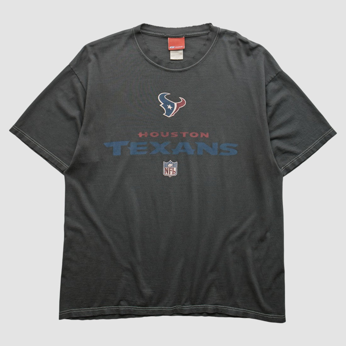 Houston Texans Reebok 2000s T-shirt Charcoal Vintage
