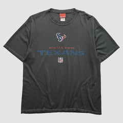 Houston Texans Reebok 2000s T-shirt Charcoal Vintage