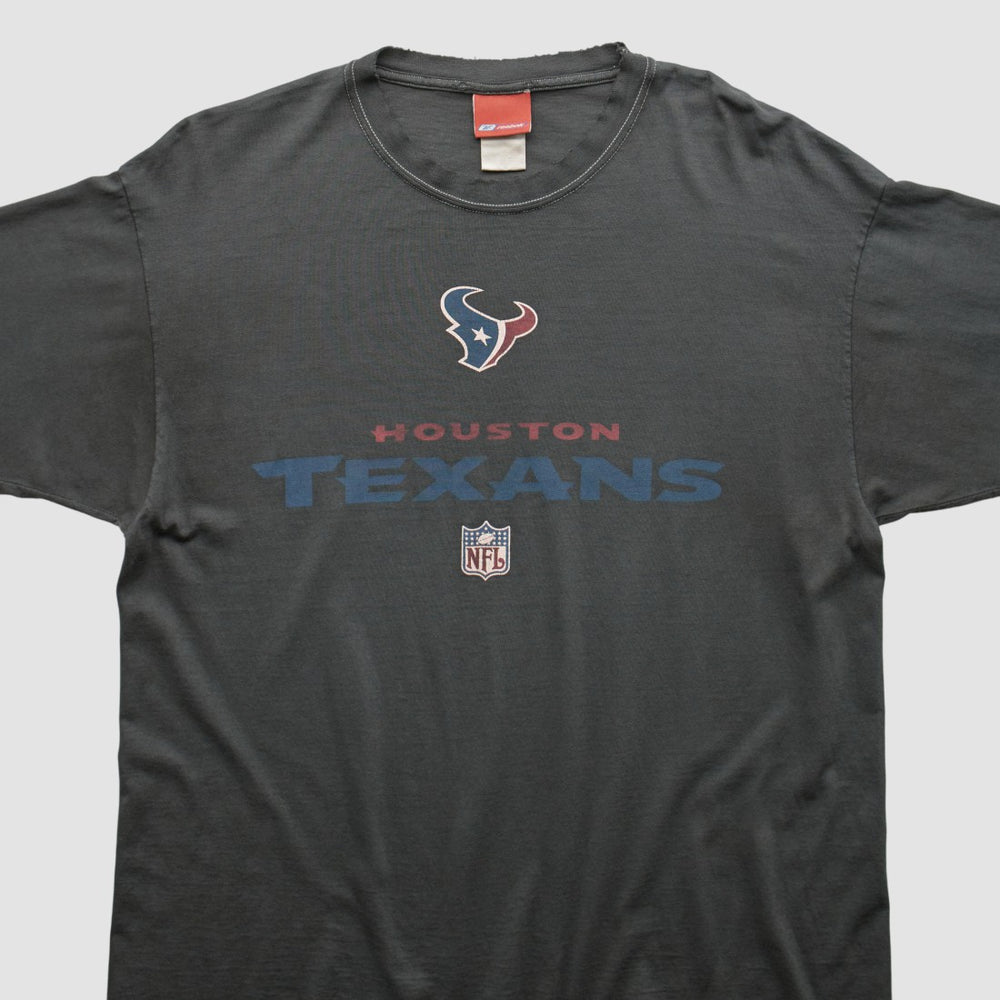 Houston Texans Reebok 2000s T-shirt Charcoal Vintage