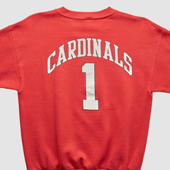 St. Louis Cardinals Logo 7 90s Sweatshirt - Red - XS by Fanatics Real Vintage Sweatshirts