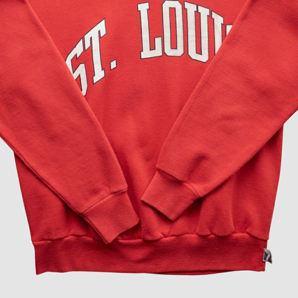 St. Louis Cardinals Logo 7 90s Sweatshirt - Red - XS by Fanatics Real Vintage Sweatshirts
