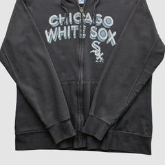 Chicago White Sox Majestic 2010 Hooded Full Zip Sweatshirt - Black - S by Fanatics Real Vintage Sweatshirts