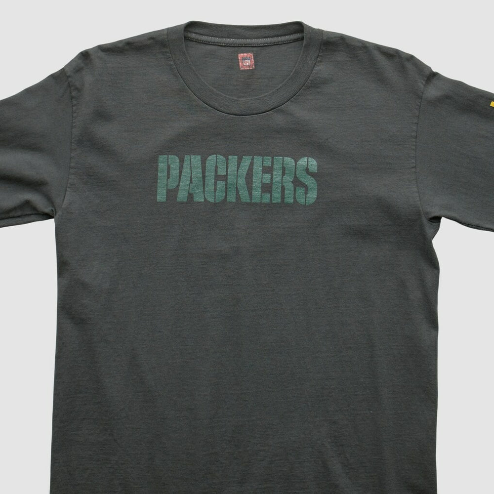 Green Bay Packers NFL 2000s Long Sleeve T-shirt Charcoal Vintage