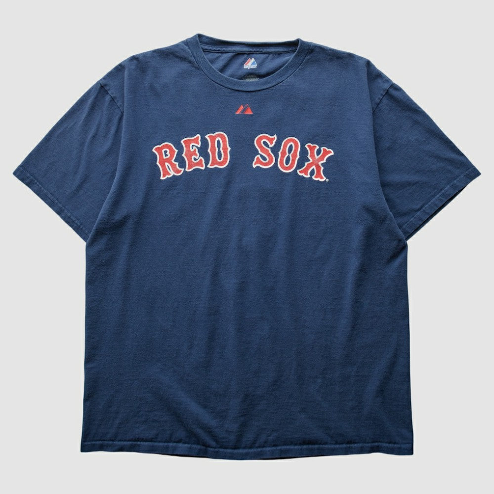 Boston Red Sox Majestic 2010s T-shirt - Navy - M by Fanatics Real Vintage T-shirts