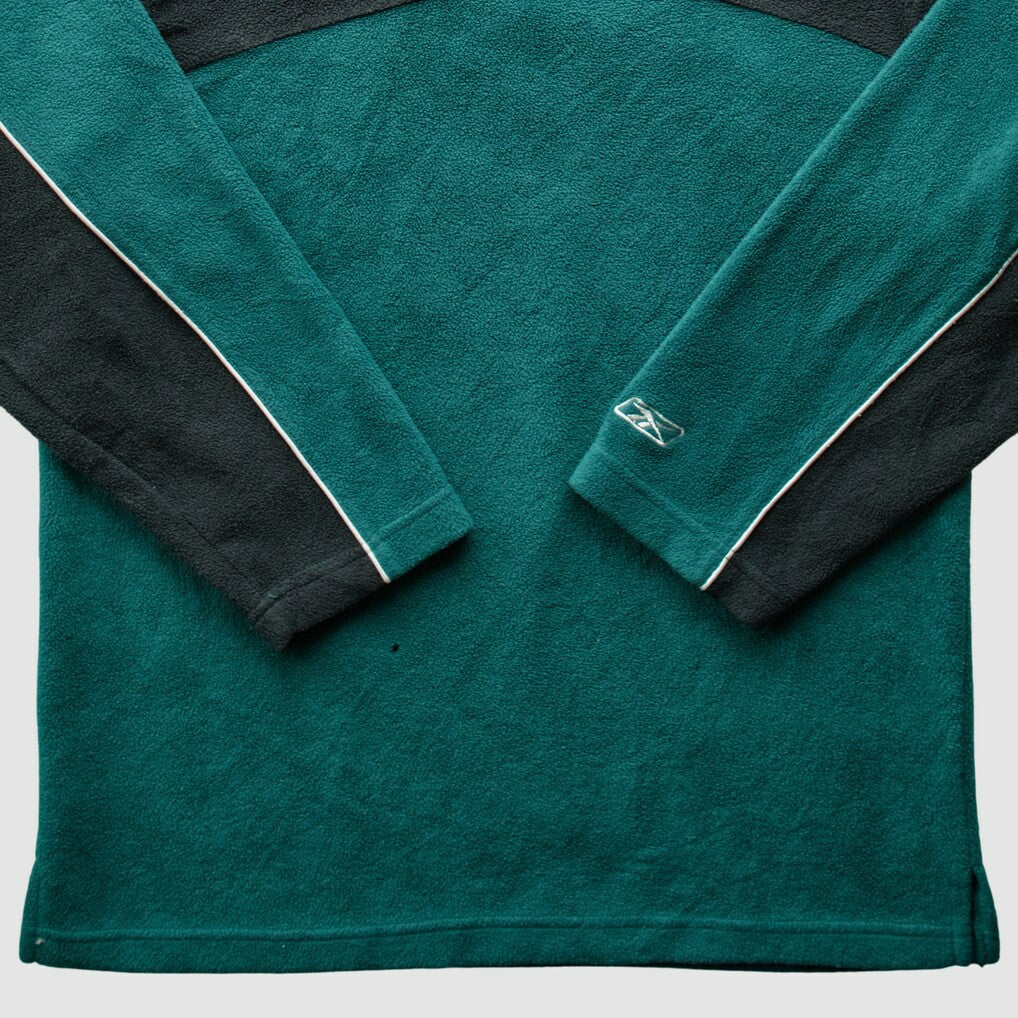 Philadelphia Eagles NFL 2000s 1/4 Zip Sweatshirt Green Vintage
